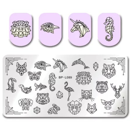 Пластина born pretty l076