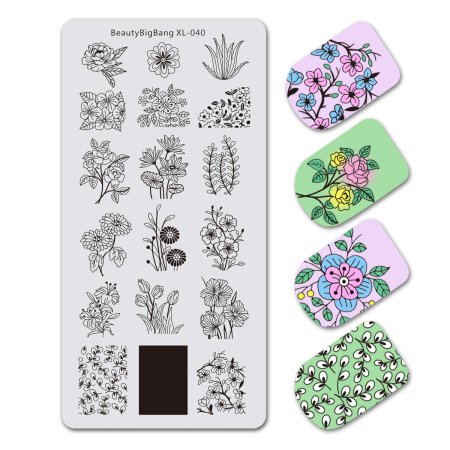 Пластина для стемпинга BEAUTYBIGBANG xl002