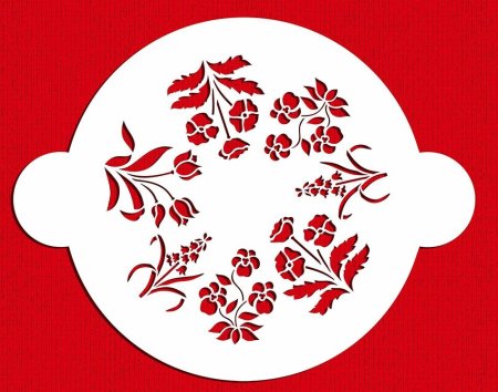 Трафареты для украшения торта