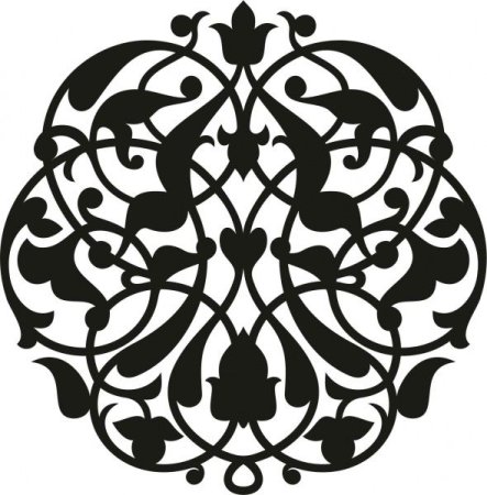 Трафарет арабского узора (44 фото)
