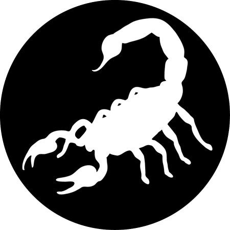 Скорпион значок