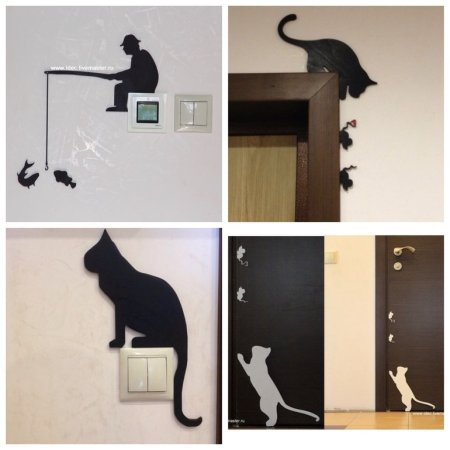 Фигурки из фанеры на стену