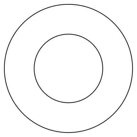 Круг для раскрашивания