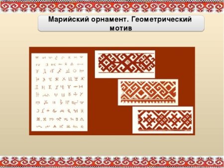 Марийский зооморфный орнамент