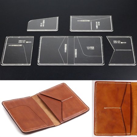 Лекало портмоне из кожи