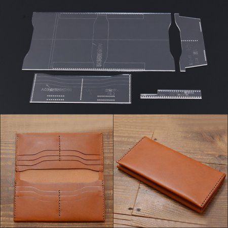 Leather Wallet DIY выкройки