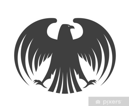 Эмблема Орел с крыльями