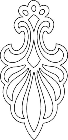 Трафарет узор