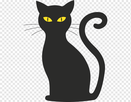 Силуэт кота