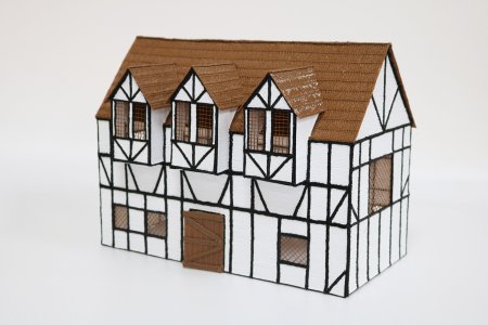 Домик 3d ручкой