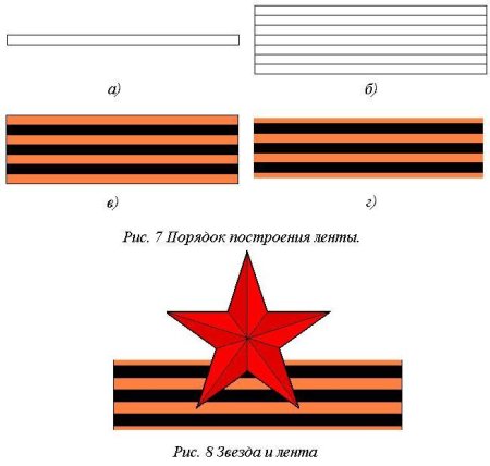 Лента раскраска