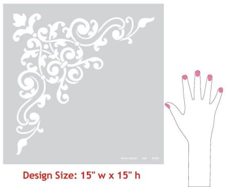 Трафареты для декора потолка своими руками