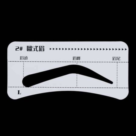 Трафареты бровей в натуральную величину