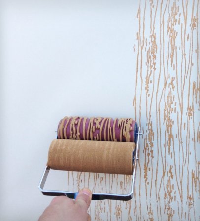 Трафарет на валике для покраски своими руками (50 фото)