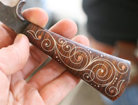 Тульская всечка орнамент