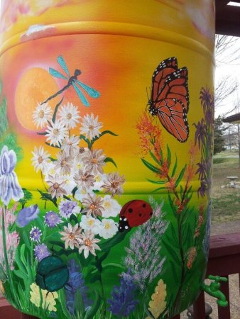 Бочки Раскрашенные для дачи