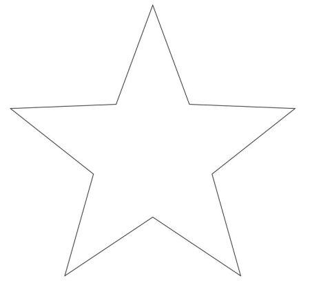 Трафарет звезд из бумаги своими руками (47 фото)