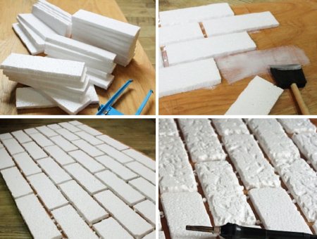 Кирпич из пенополистирола