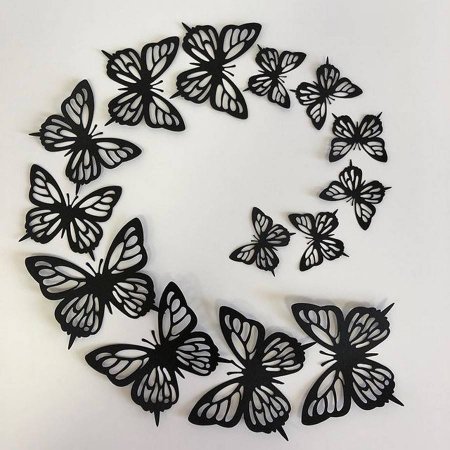 Трафарет бабочки для торта из шоколада