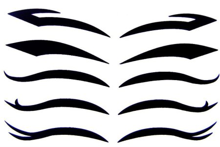 Трафарет для стрелок