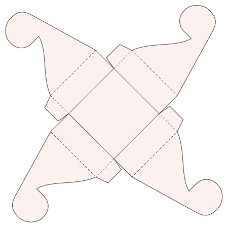 Трафареты в коробочке