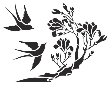 Красивые трафареты для декора