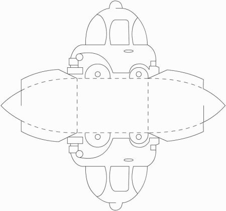 Трафареты машинок для склеивания