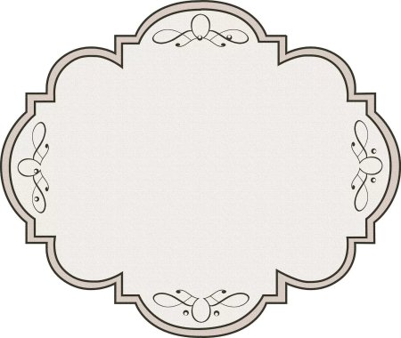 Фигурная рамка