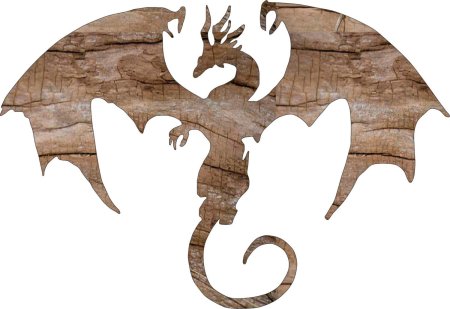 Дракон из фанеры