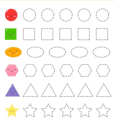 Графомоторные дорожки для детей 4-5 лет
