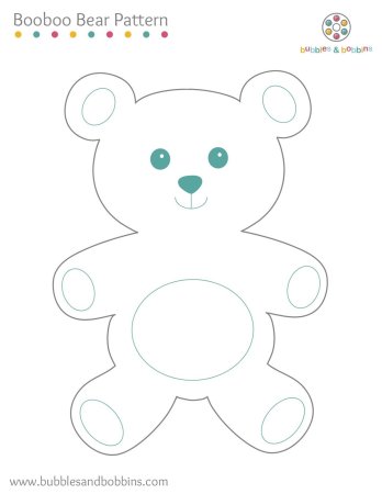 Медвежонок из фетра выкройка