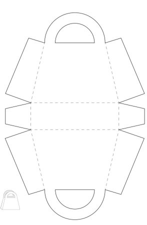 Сумочка из бумаги