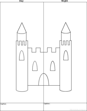 Замок трафарет