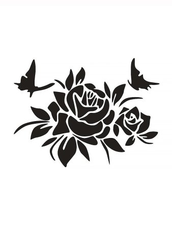 Трафареты для стен под покраску