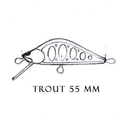 Воблер кренк чертеж