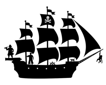 Пиратский корабль