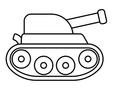 Танк рисунок