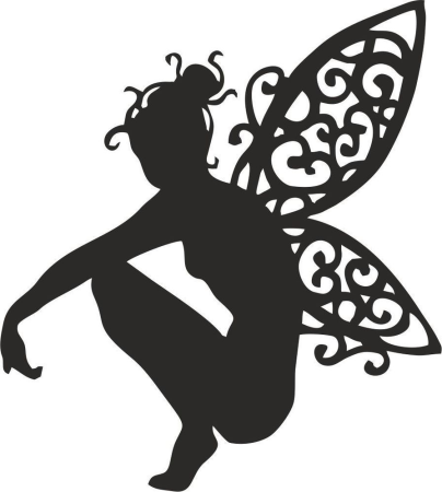 Фея трафарет для вырезания