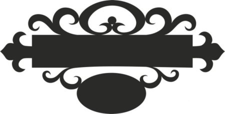 Адресные таблички чертежи DXF