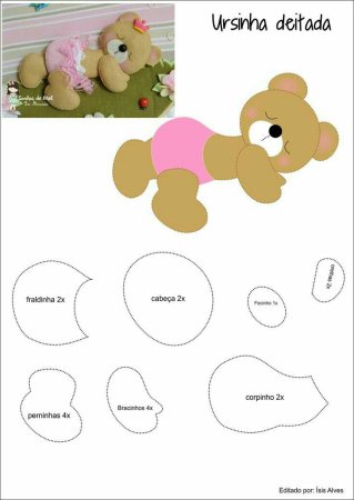 Выкройки из фетра игрушки для мобилей