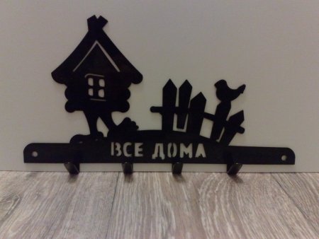 Таблички на дом из металла на лазере