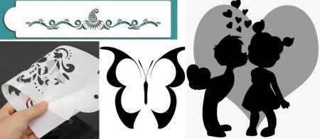 Трафареты для декора бочек на даче