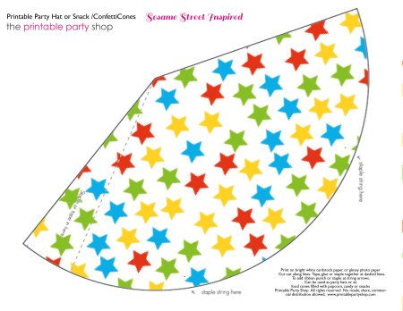 Колпак трафарет