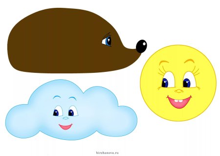 Игры с прищепками Ежик