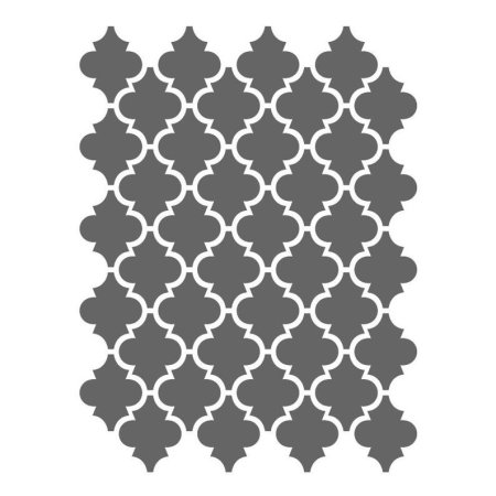 Геометрические трафареты для декора