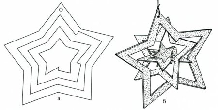 Снежинки из бумаги
