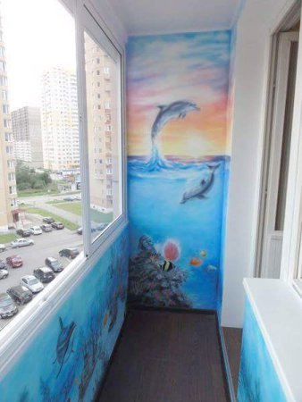 Балкон рисунок