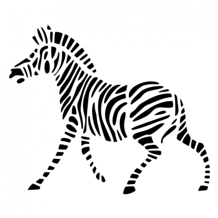 Трафарет зебры своими руками (45 фото)