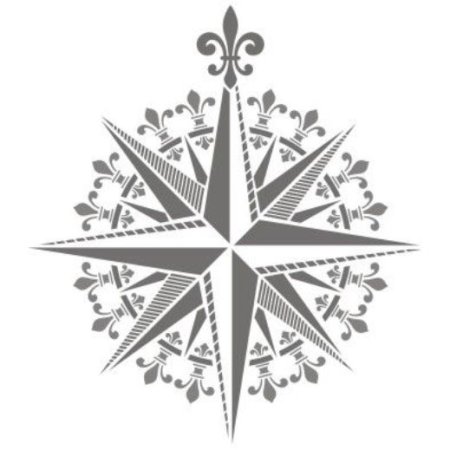 Татуировка роза ветров эскиз