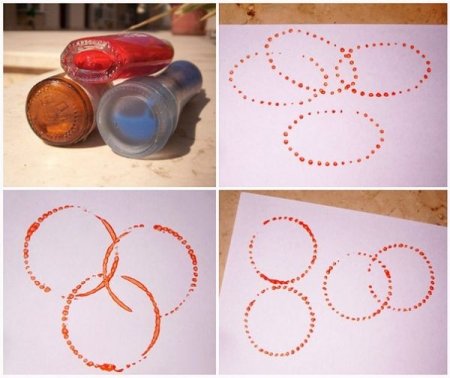 Штампики из подручных материалов